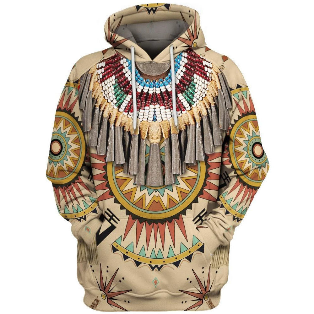 American Indian printed sweater